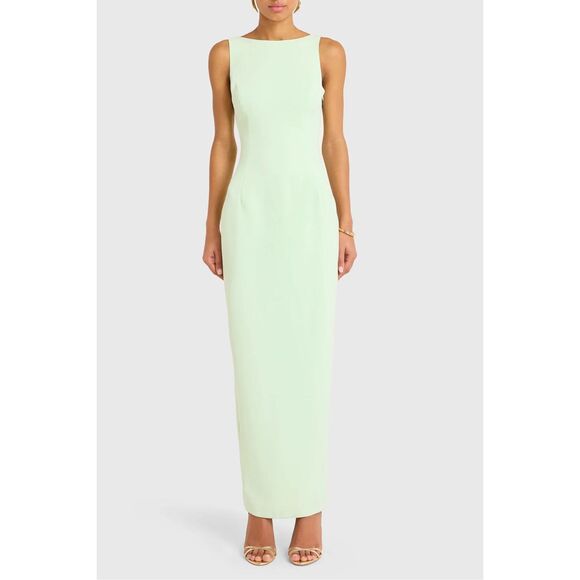 Amanda Uprichard Marbella Dress In Hypermint SMALL $282